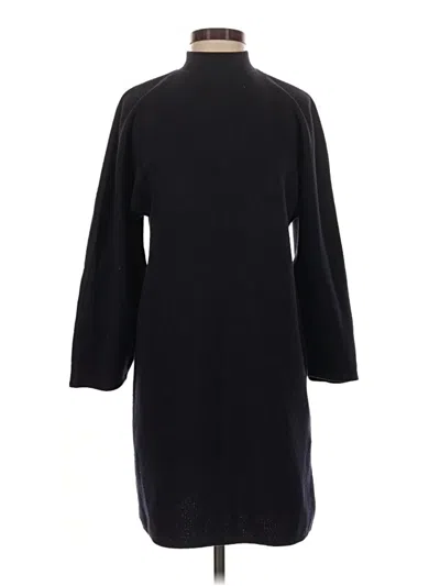 Pre-owned Zara W&b Collection Casual Dress In Black