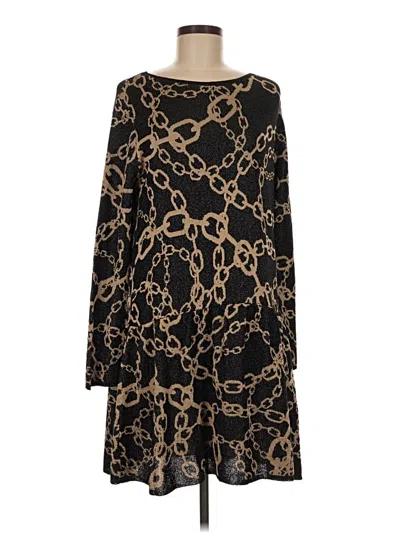 Pre-owned Zara W&b Collection Casual Dress In Black