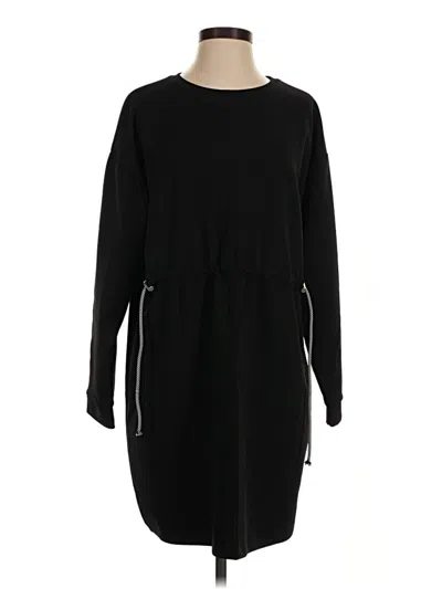 Pre-owned Zara W&b Collection Casual Dress In Black