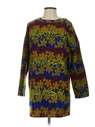 Pre-owned Zara W&b Collection Casual Dress In Blue