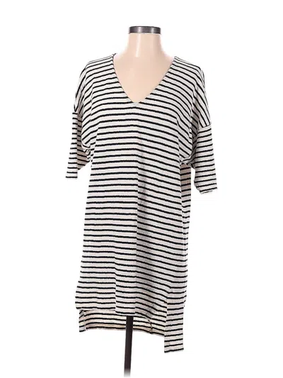 Pre-owned Zara W&b Collection Casual Dress In Gray