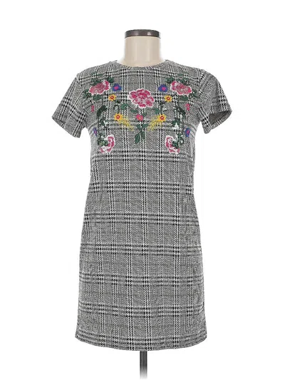 Pre-owned Zara W&b Collection Casual Dress In Gray