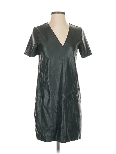 Pre-owned Zara W&b Collection Casual Dress In Gray