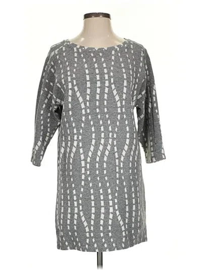 Pre-owned Zara W&b Collection Casual Dress In Gray