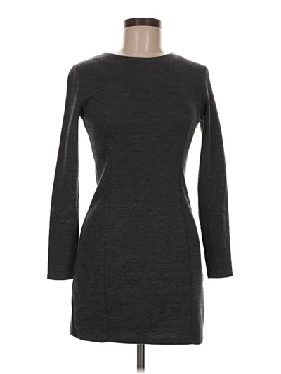 Pre-owned Zara W&b Collection Casual Dress In Gray