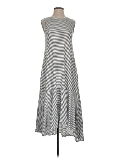 Pre-owned Zara W&b Collection Casual Dress In Gray