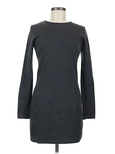 Pre-owned Zara W&b Collection Casual Dress In Gray