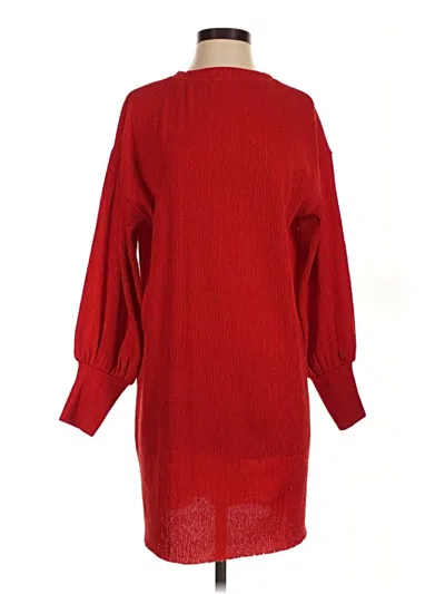 Pre-owned Zara W&b Collection Casual Dress In Red