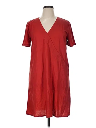 Pre-owned Zara W&b Collection Casual Dress In Red