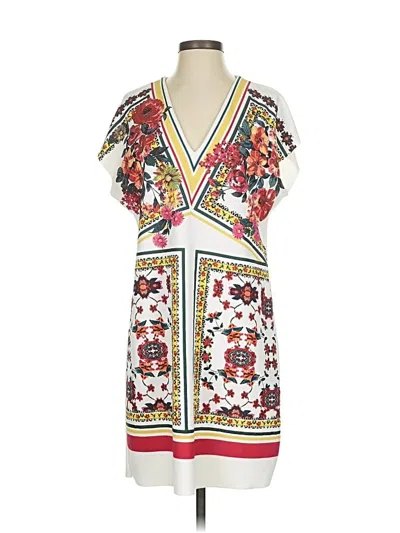 Pre-owned Zara W&b Collection Casual Dress In White