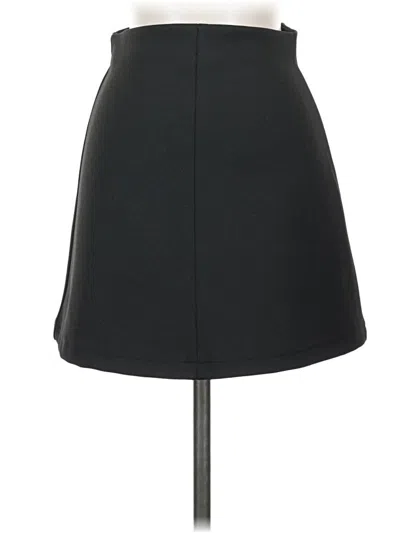 Pre-owned Zara W&b Collection Casual Skirt In Black