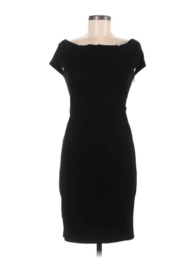 Pre-owned Zara W&b Collection Cocktail Dress In Black