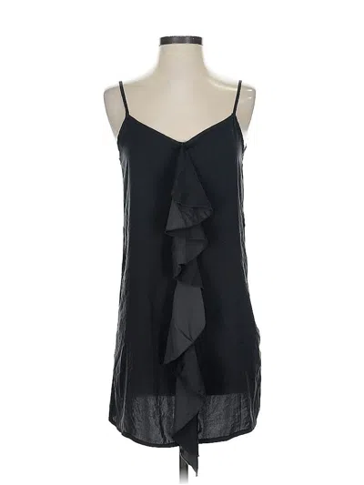 Pre-owned Zara W&b Collection Cocktail Dress In Black