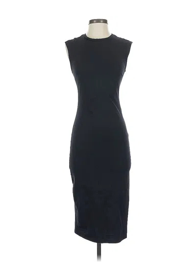 Pre-owned Zara W&b Collection Cocktail Dress In Black
