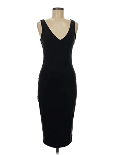 Pre-owned Zara W&b Collection Cocktail Dress In Black