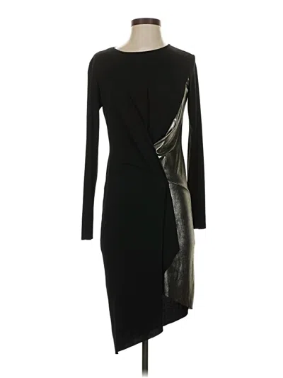 Pre-owned Zara W&b Collection Cocktail Dress In Black