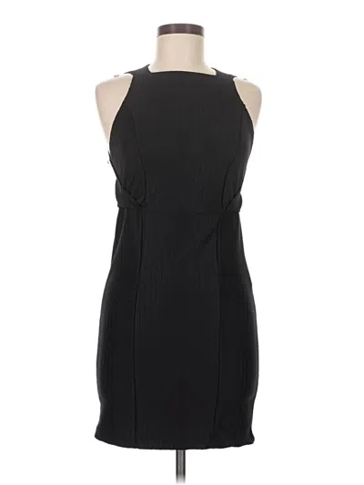 Pre-owned Zara W&b Collection Cocktail Dress In Black
