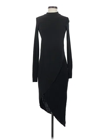 Pre-owned Zara W&b Collection Cocktail Dress In Black