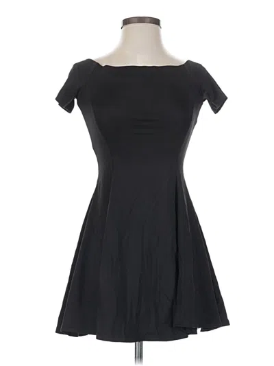 Pre-owned Zara W&b Collection Cocktail Dress In Black