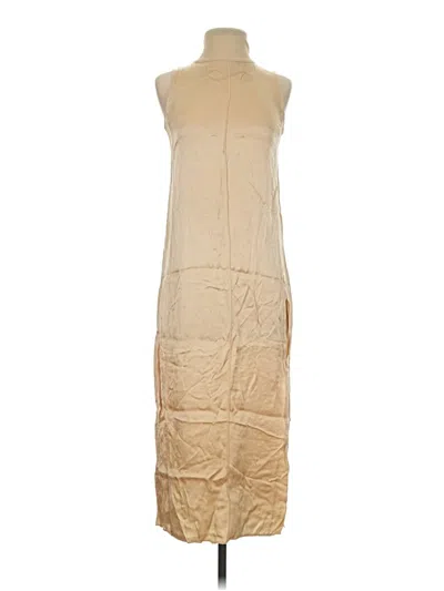 Pre-owned Zara W&b Collection Cocktail Dress In Brown