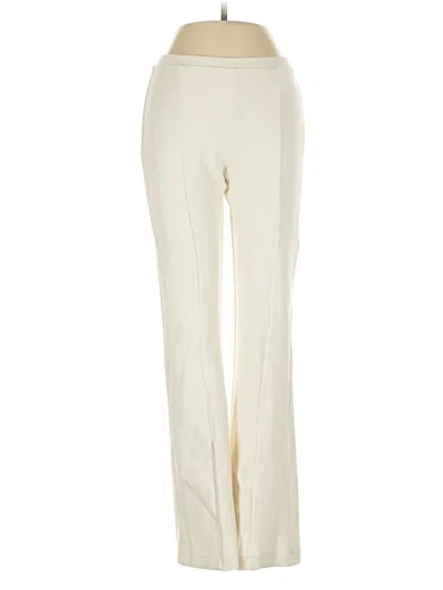Pre-owned Zara W&b Collection Dress Pants In Ivory