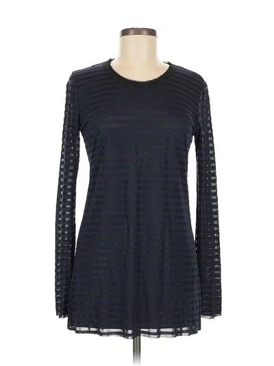 Pre-owned Zara W&b Collection Long Sleeve T-shirt In Black