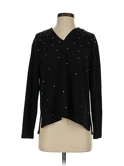 Pre-owned Zara W&b Collection Pullover Sweater In Black