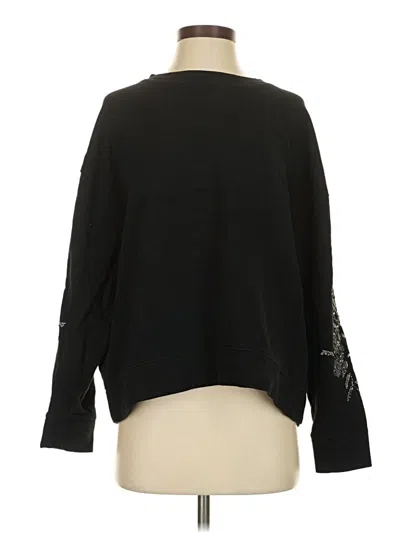 Pre-owned Zara W&b Collection Pullover Sweater In Black