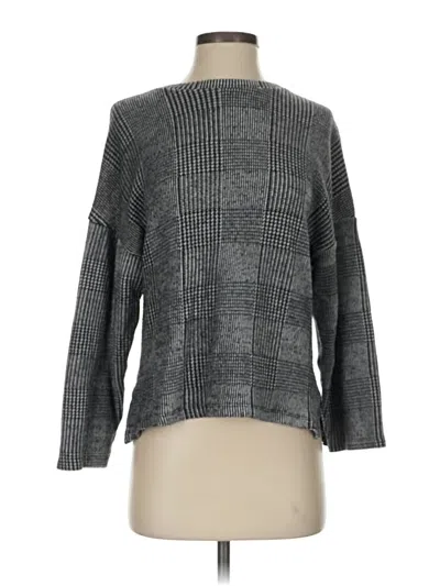 Pre-owned Zara W&b Collection Pullover Sweater In Gray