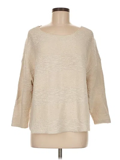 Pre-owned Zara W&b Collection Pullover Sweater In Tan