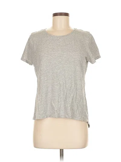 Pre-owned Zara W&b Collection Short Sleeve T-shirt In Gray