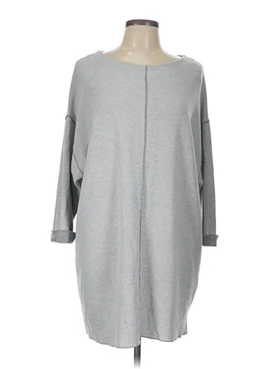 Pre-owned Zara W&b Collection Sweatshirt In Gray