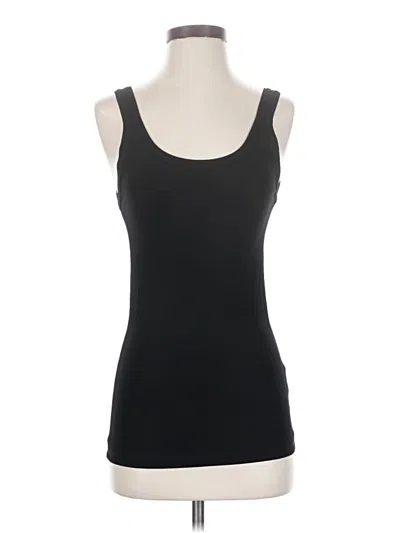 Pre-owned Zara W&b Collection Tank Top Black Strapless Neckline Tops
