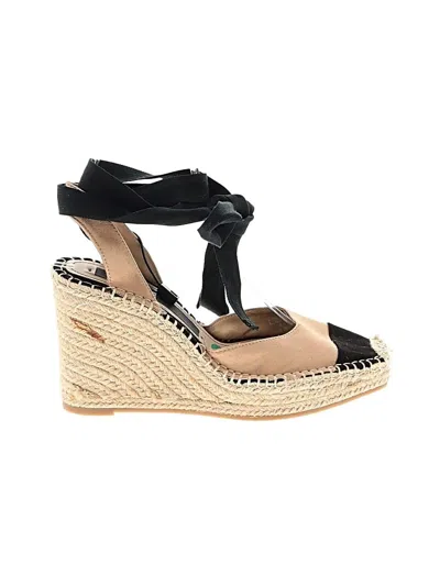 Pre-owned Zara Wedges In Black