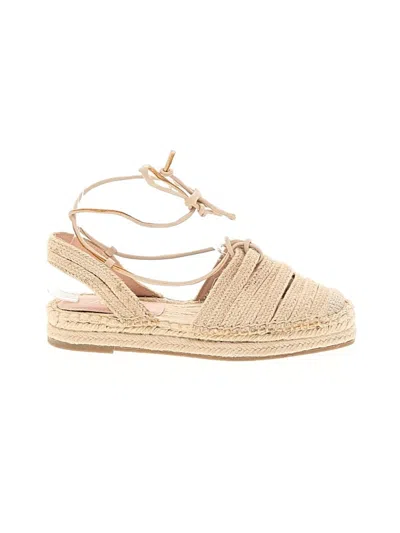Pre-owned Zara Wedges In Tan