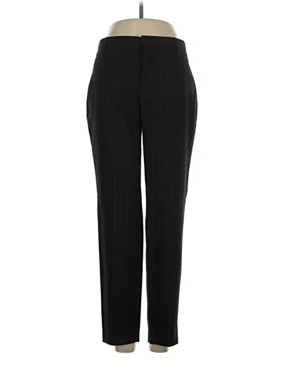 Pre-owned Zara Wool Pants In Black