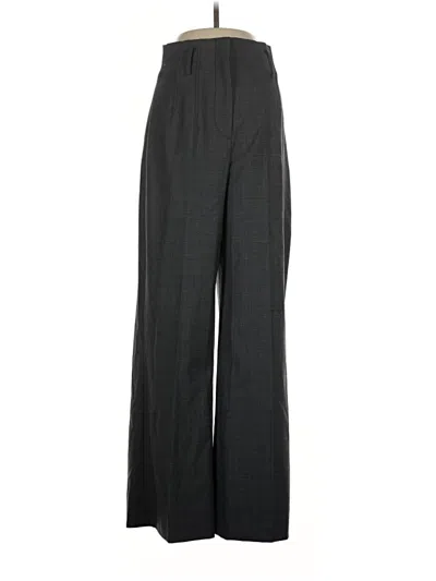 Pre-owned Zara Wool Pants In Gray