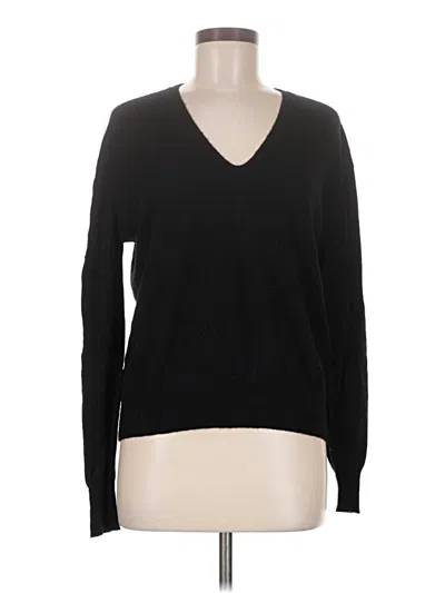 Pre-owned Zara Wool Pullover Sweater In Black