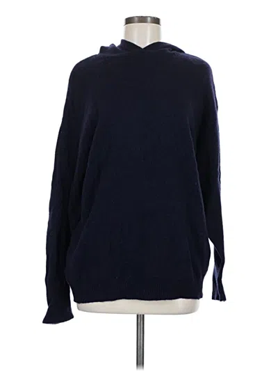 Pre-owned Zara Wool Pullover Sweater In Blue
