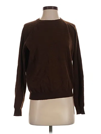 Pre-owned Zara Wool Pullover Sweater In Brown