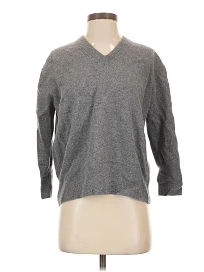 Pre-owned Zara Wool Pullover Sweater In Gray