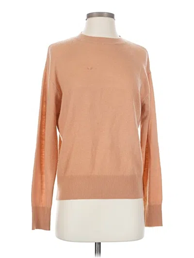 Pre-owned Zara Wool Pullover Sweater In Tan