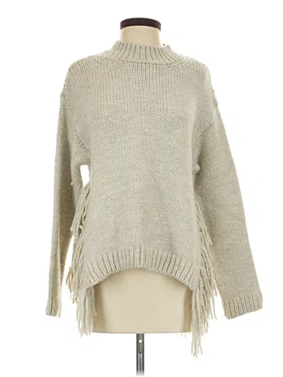 Pre-owned Zara Wool Pullover Sweater In Tan