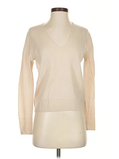 Pre-owned Zara Wool Pullover Sweater In White