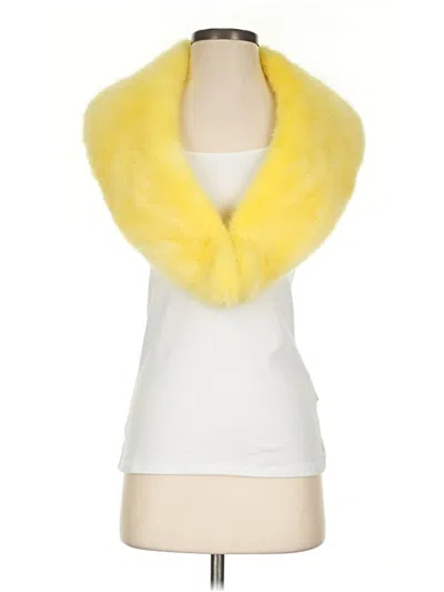 Pre-owned Zara Wrap In Yellow