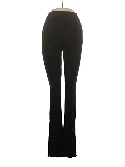 Pre-owned Zara Yoga Pants In Black