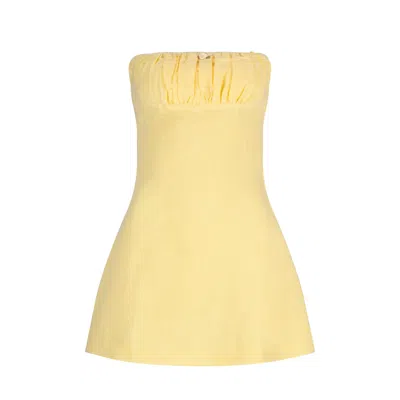 Zarfie Women's Yellow / Orange Honey Dress - Butter In Yellow/orange