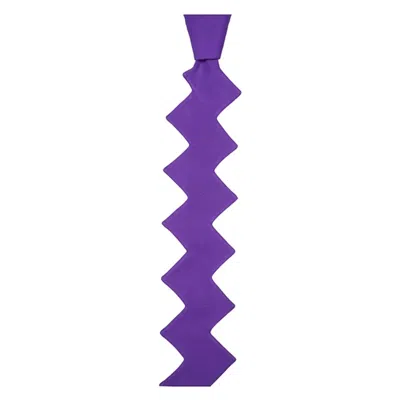 Zars London Men's The Chevron Tie - Purple