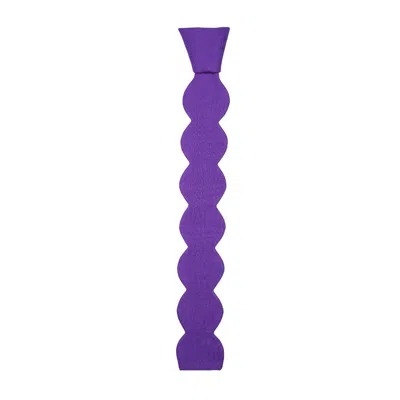 Zars London Men's The Curve Tie - Purple