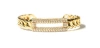 Zarux Elegant Cuban Bracelet In Gold
